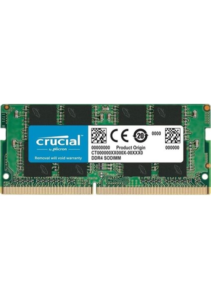 Crucıal 16GB Ddr4 3200MHZ CL22 Notebook Ram CT16G4SFS832A