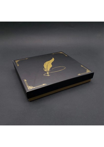 Tüylü Kalem Tasarımlı Hediye Kutusu modelleri