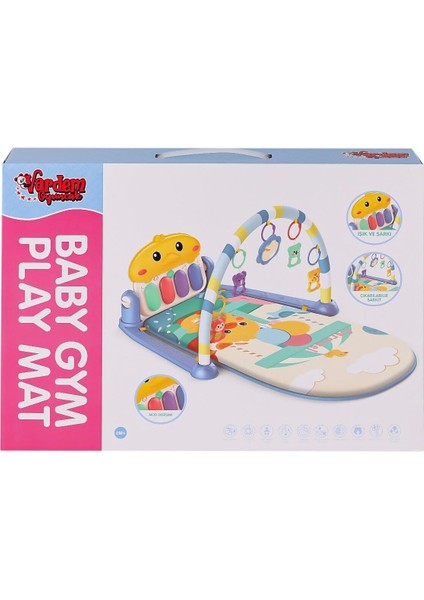 BIB-698-93-94 Pianolu Ördek Bebek Oyun Halısı modelleri