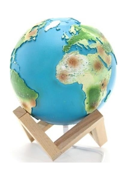 Standlı Işıklı Dünya Küre