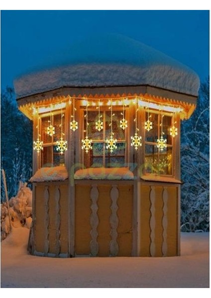 Kar Tanesi 8 Fonksiyonlu 3m 12 Saçaklı