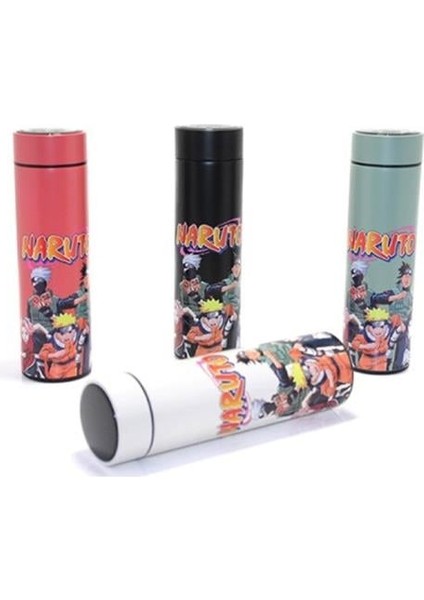 Anime Baskılı Dijital Göstergeli Termos 500 ml Model 3
