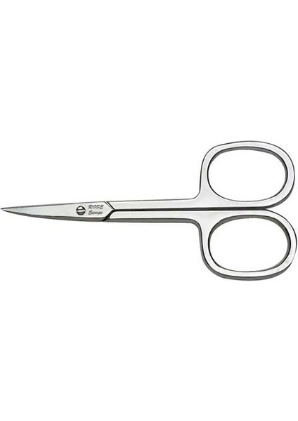 Rose 010-450 M620 Bıyık Makası No: 4,5 Inç / 11,43 cm - Krom Kaplama