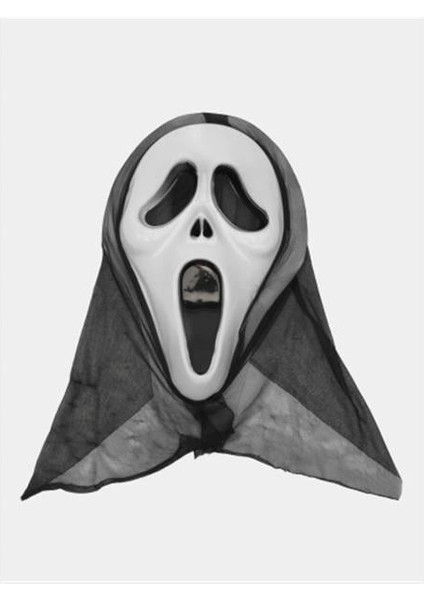 Kapşonlu Çığlık Maskesi Scream Maskesi 33X21 cm