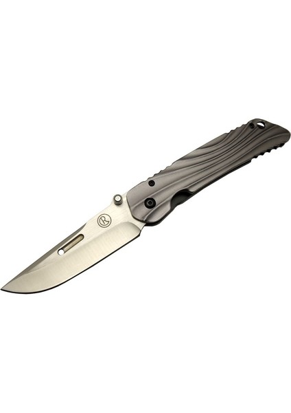 Umnumzaan T 50 Gri Kamp Çakı 22,5cm - Manuel, Oluklu