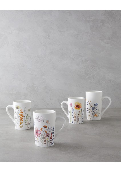 Gardenia Mood New Bone China Kupa 380 ml Renkli fırsatları