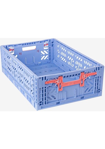 604018 Maxibox Konforlu Kilit Baby Blue Katlanabilir Kasa