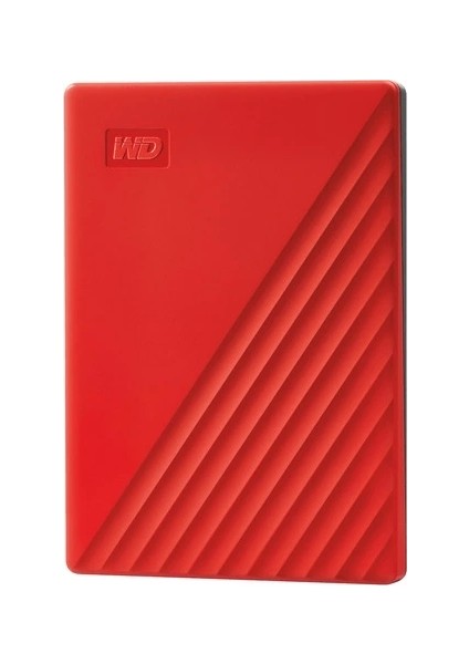 Wd My Passport 2t(Thın) Red 2.5&quot; 128 M