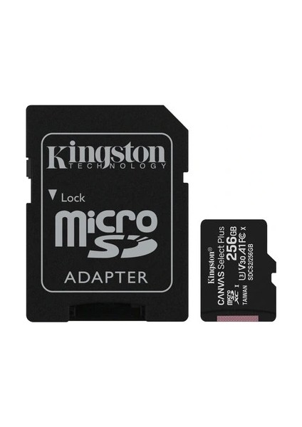 Kingston 256GB Microsdxc C Select Plus