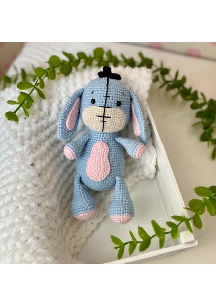 Amigurumi Organik Hediyelik Eeyore Oyuncak