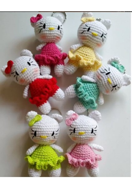 6'lı Hediyelik Hellokitty Anahtarlık