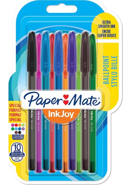 Inkjoy 100 Kapakl T Kenmez Kalem, M U , 8+2 Kar K - 1956751