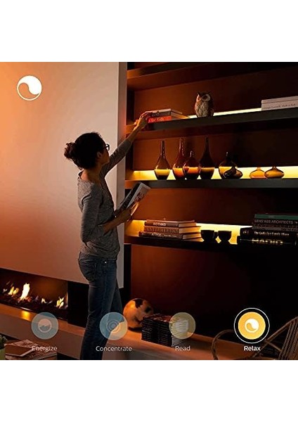 Huewca Renkli Akıllı LED Şerit, 1 Metre, V4 Bluetooth Özellikli, Ekleme/uzatma Şeridi, Adaptör Dahil Değildir