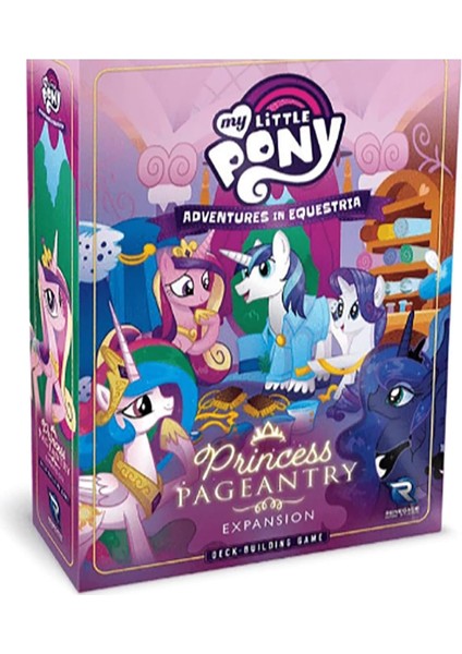 Game Studios My Little Pony: Binicilikteki Maceralar Güverte Inşaat Oyunu - Prenses Tören Genişletme - Yaş 14+, 1-4 Oyuncu, 45-90 Dk