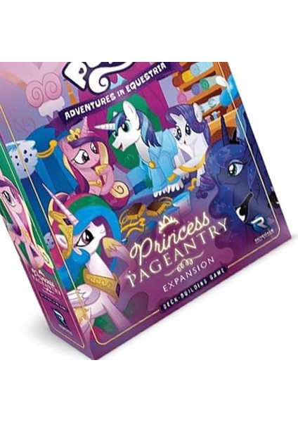 Game Studios My Little Pony: Binicilikteki Maceralar Güverte Inşaat Oyunu - Prenses Tören Genişletme - Yaş 14+, 1-4 Oyuncu, 45-90 Dk