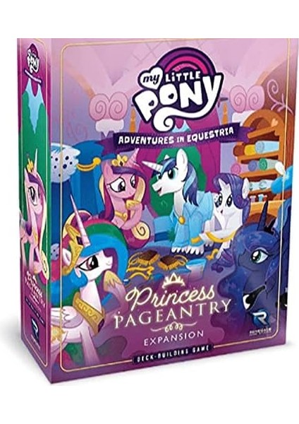 Game Studios My Little Pony: Binicilikteki Maceralar Güverte Inşaat Oyunu - Prenses Tören Genişletme - Yaş 14+, 1-4 Oyuncu, 45-90 Dk