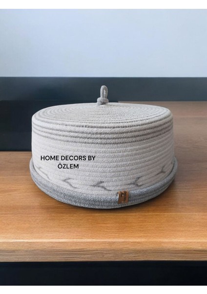 Kapaklı Pasta Kek Börek Taşıma Sepeti Kek Fanusu 30X12 cm modelleri