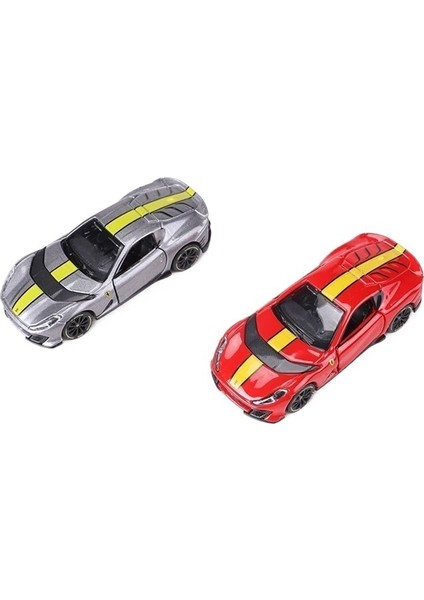 1:64 Ferrari 812 Competizione Açılabilir Kapı Simülasyonu Alaşımlı Araba Model Koleksiyonu (Yurt Dışından) fiyatları