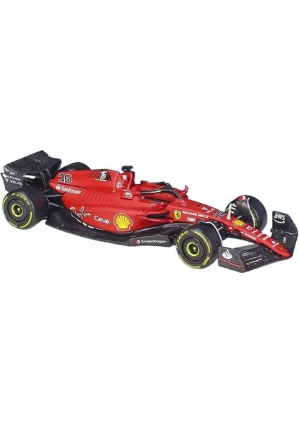 Burago 1:43 F1 Formula Yarışı Model Oyuncak #36832 F1-75 #16 (2022 Sezonu) (Yurt Dışından)