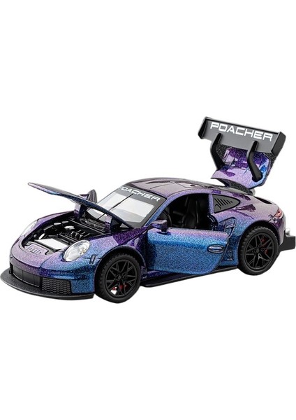 1/32 Porsche Gtr Alaşım Spor Araba Modeli (Yurt Dışından)