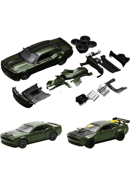 1:36 Dodge Challenger Modifiye Araba Alaşım Araba Modeli (Yurt Dışından)