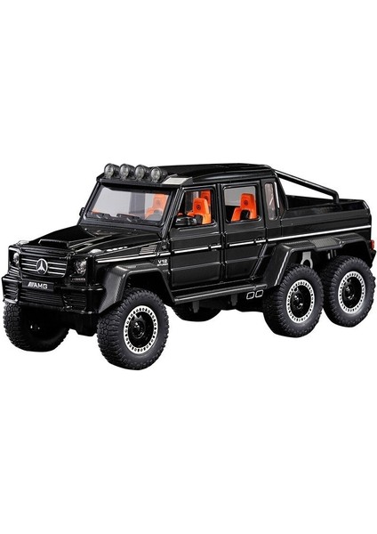 1:20 Mercedes-Benz Altı Tekerlekli Modifiye Alaşım Araba Modeli Araba Çocuk Oyuncak (Yurt Dışından)