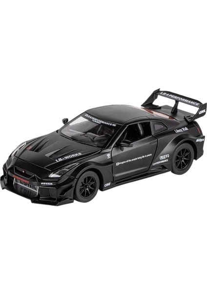 1:24 Nissan Gtr Alaşım Modeli Arka Tekerlek Amortisörü Geri Çekin Araba Modeli (Yurt Dışından)