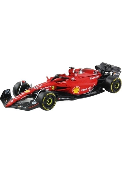 Burago 1:43 2022 Rafale F1-75 Kırmızı No. 16 (Yurt Dışından)