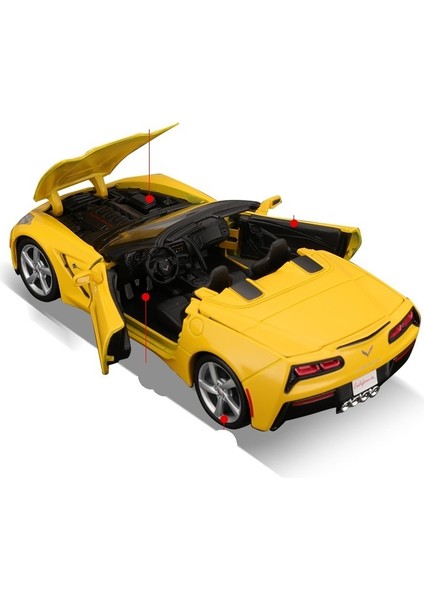 Maisto1:24 Chevrolet Corvette Stin Spor Araba Modeli (Yurt Dışından)