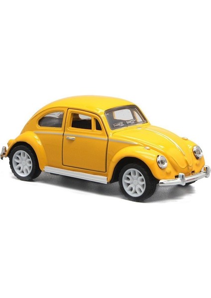 Klasik Beetle Alaşımı Geri Çekilebilir Kapı Açma Araba Oyuncak (Yurt Dışından)