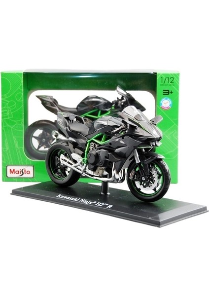 Maisto Simülasyon Motosiklet Modeli Kawasaki H2 R Gri 32708 (Yurt Dışından)