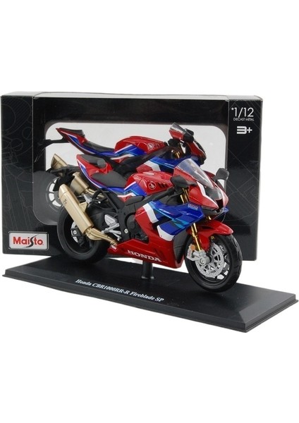 Maisto Simülasyon Motosiklet Modeli Honda Cbr 1000RR-R Fireblade Sp Mavi ve Kırmızı 32799 (Yurt Dışından)