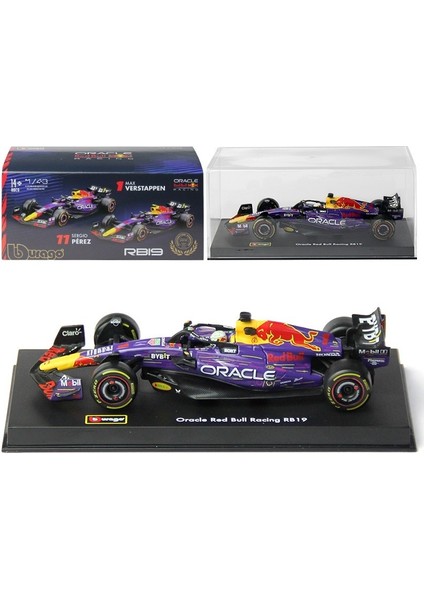 Amerika Birleşik Devletleri'nden Daha Iyi Red Bull RB19 Las Vegas Formula Racing Alaşım Araba Modeli Oyuncağın 1:43 Ciltli Versiyonu (Yurt Dışından)