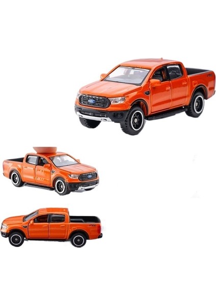 Burago 1/64 Alaşım Araba, Gerçek Küçük Ölçekli Oyuncak Araba Ford Ranger'ı Taklit Ediyor (Yurt Dışından)