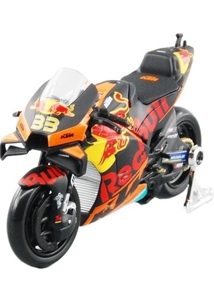 Maisto Simülasyon Motosiklet Yarışı Modeli 2021 Red Bull No. 33 (Yurt Dışından)