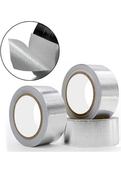 2 Mt Yüksek Sıcaklık Dayanan Su Geçirmez Çatı Duvar Çatlak Onarıcı Yapışkan Bant Folyo 5 Cm
