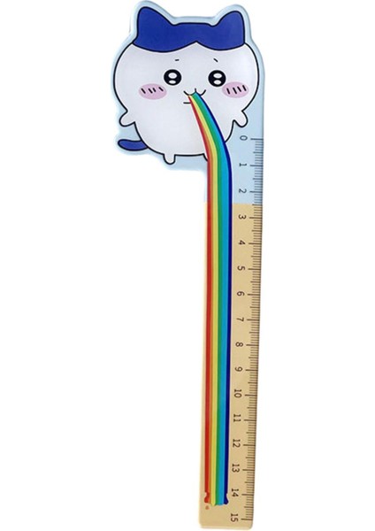 Düz Cetvel 15CM Kızlar Erkekler Için Güzel Karikatür Hayvan Cetveli A (Yurt Dışından)