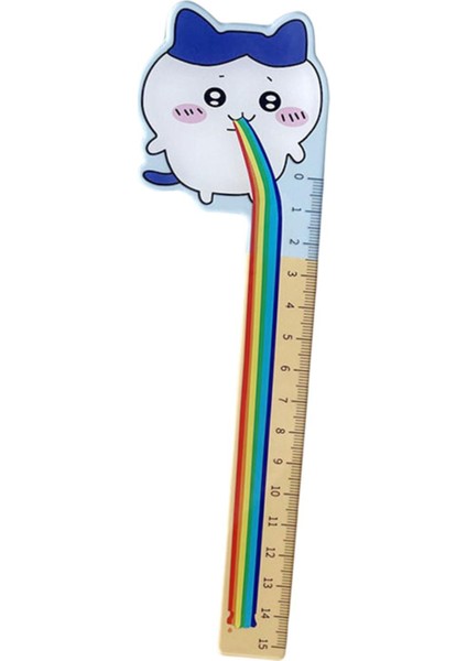 Düz Cetvel 15CM Kızlar Erkekler Için Güzel Karikatür Hayvan Cetveli A (Yurt Dışından)