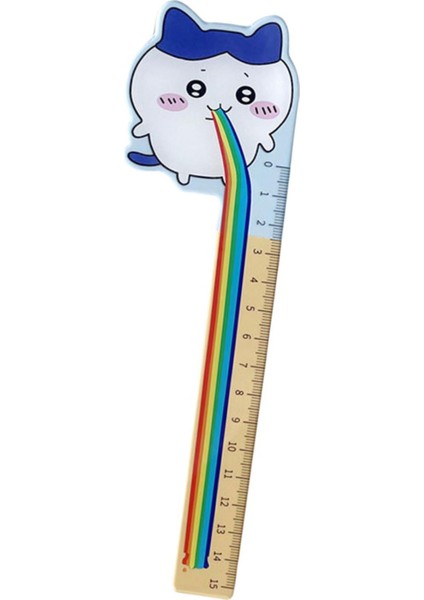 Düz Cetvel 15CM Kızlar Erkekler Için Güzel Karikatür Hayvan Cetveli A (Yurt Dışından)