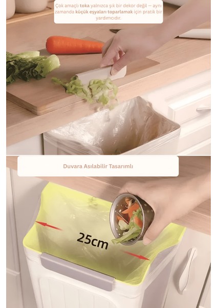 Katlanabilir Asılabilir Çöp Kovası – Akıllı Tasarım, Pratik Kullanım! Mutfak, Banyo ve Ofisler Için Yer Tasarruflu Şık Çöp Kutusu (Katlanabilir & Asılabilir Model) fırsatları