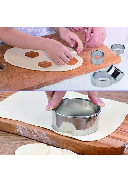 12 Parçalı Kek Kalıbı Öğütücü Seti, Paslanmaz Çelik, Ayarlanabilir, Gümüş (Yurt Dışından) fiyatları