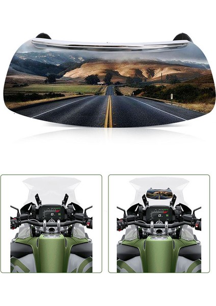 Evrensel Motosiklet Ön Cam Geniş Açılı Dikiz Aynası Geri Vites Aynası (Yurt Dışından) indirimleri