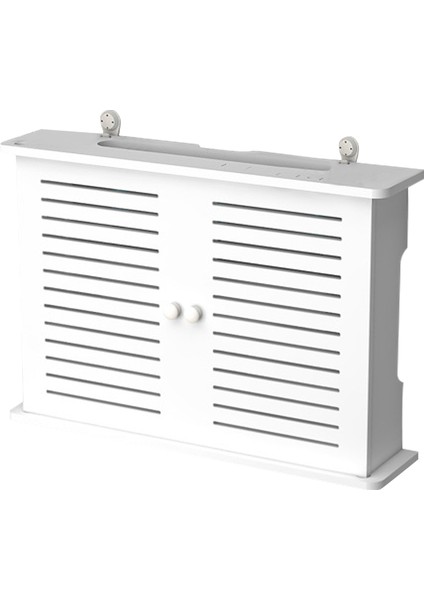 Tv Set Üstü Kutusu Duvara Monte Yönlendirici Saklama Kutusu (Yurt Dışından)