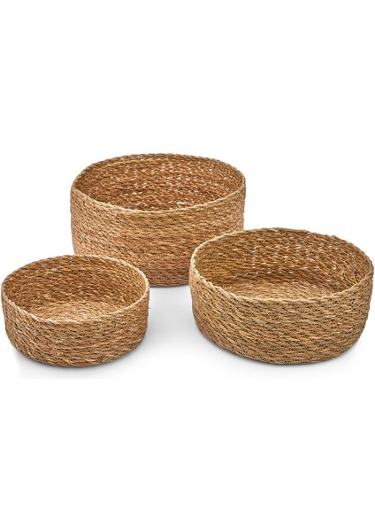 Homing 3'lü Sepet Yuvarlak Organizer Sepet 241696 fiyatları