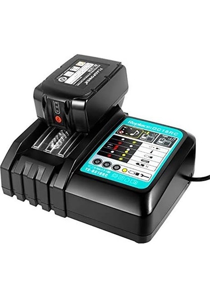 DC18RC Şarj Cihazı 3A Makita Için Şarj Akımı 14.4V 18V BL1830 BL1430 DC18RC DC18RA Güç Aracı DC18RCT Şarj Au Tak (Yurt Dışından) fırsatları