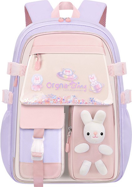 Su Geçirmez Büyük Kapasiteli Ilköğretim Okul Sırt Çantası Omurga Koruma Hafif Yük Azaltıcı Çocuk Okul Çantası (Yurt Dışından)