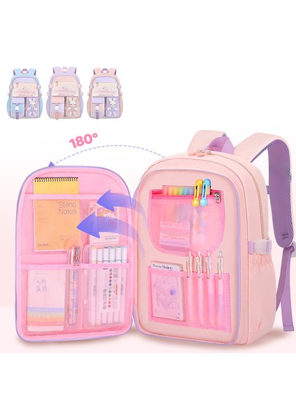 Su Geçirmez Büyük Kapasiteli Ilköğretim Okul Sırt Çantası Omurga Koruma Hafif Yük Azaltıcı Çocuk Okul Çantası (Yurt Dışından) fiyatları