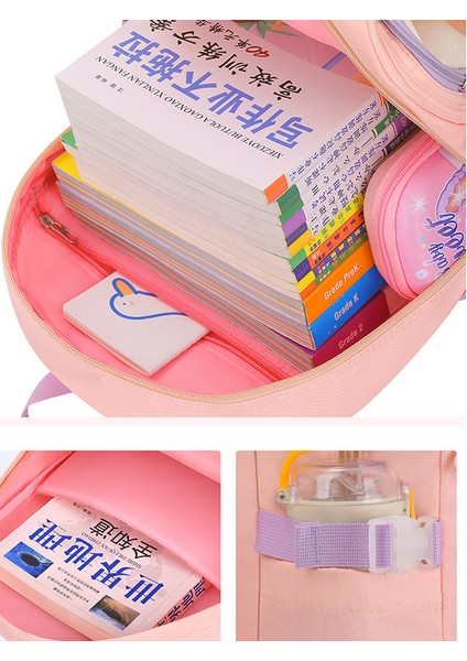 Su Geçirmez Büyük Kapasiteli Ilköğretim Okul Sırt Çantası Omurga Koruma Hafif Yük Azaltıcı Çocuk Okul Çantası (Yurt Dışından) modelleri