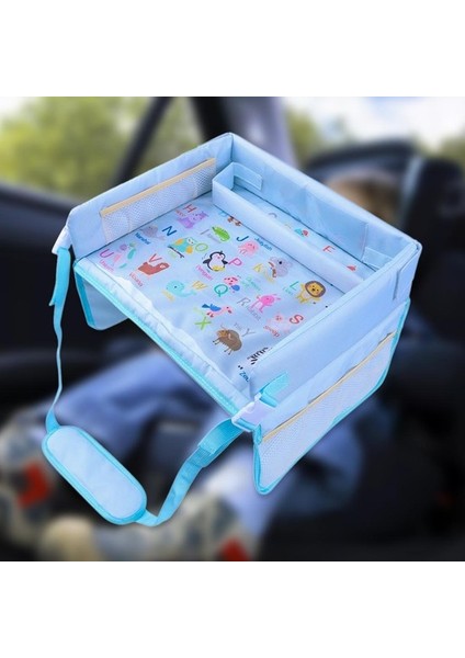 Toddler Çocuklar Için Araba Koltuğu Tepsisi Koltuk Arabası Uçağı Taşınabilir Oyun Hayvan Dünyası (Yurt Dışından) modelleri