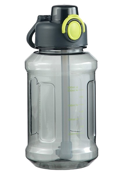 Öğrenci Su Şişesi Yeni Model Ölçekli Su Bardağı Büyük Kapasiteli Yüksek Sıcaklığa Dayanıklı Spor Su Isıtıcısı (Yurt Dışından)